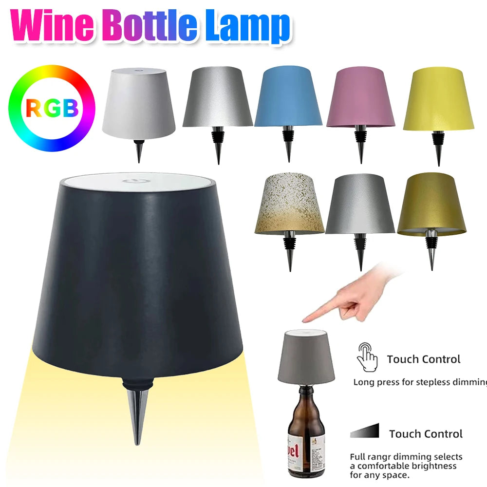 Wine Bottle Lamp